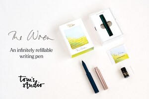 Tackling the 9 Billion Disposable Pen Problem: Tom's Studio Launches an Infinitely Refillable Writing Pen That Doesn't Cost the Earth