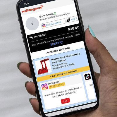 RedKangaroo (PRNewsfoto/RedKangaroo) RedKangaroo (PRNewsfoto/RedKangaroo)