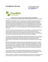 Franklin Farms Island Style Pineapple Teriyaki Balls Press Release