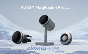 AUKEY Unveils Omnia-Frez Cooling System with Three New Wireless Chargers