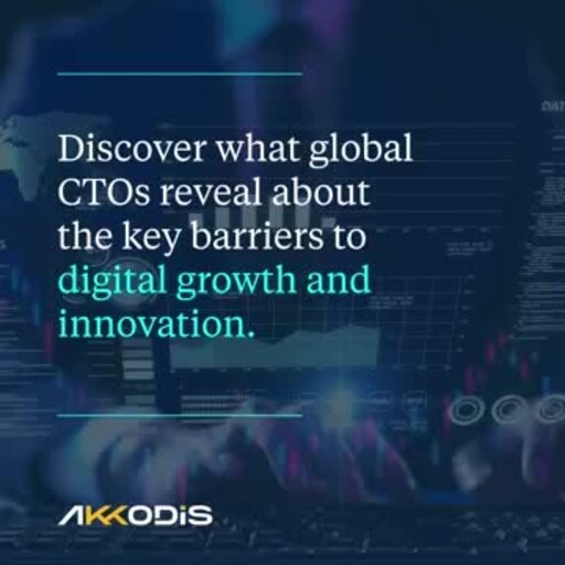 How to overcome structural barriers to digital transformation - Akkodis study 'What CTOs think' reveals insights