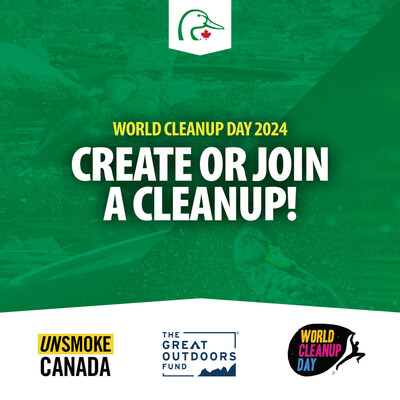 Create or join a cleanup! (CNW Group/Ducks Unlimited Canada)