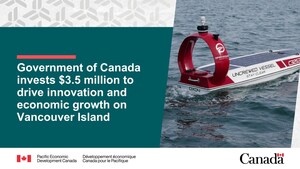 Government of Canada invests $3.5 million to drive innovation and economic growth on Vancouver Island