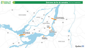 PLANIFIER SES DÉPLACEMENTS DURANT LA FIN DE SEMAINE DU 6 AU 9 SEPTEMBRE - ENTRAVES MAJEURES SUR LE RÉSEAU AUTOROUTIER