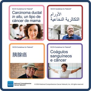 A NCCN se compromete a compartilhar recursos premiados para pessoas com câncer em espanhol e outros idiomas