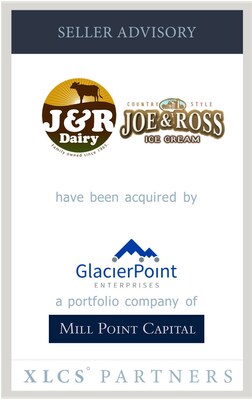 XLCS Partners advises Joe & Ross on sale to GlacierPoint Enterprises (PRNewsfoto/XLCS Partners, Inc.)