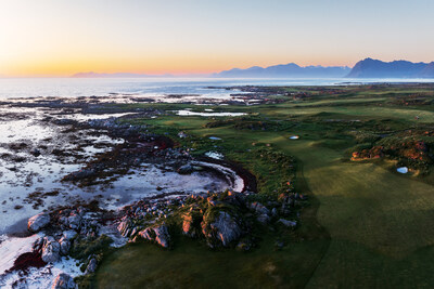 The 3rd hole captured just after midnight in mid-June. Photo: Jacob Sjöman