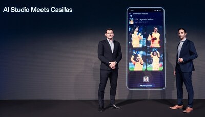 Imagen: Iker Casillas Fernández Experimenta la función Estudio AI