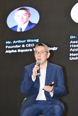 Alpha Square 科技的創始人兼首席執行官Arthur Wong先生