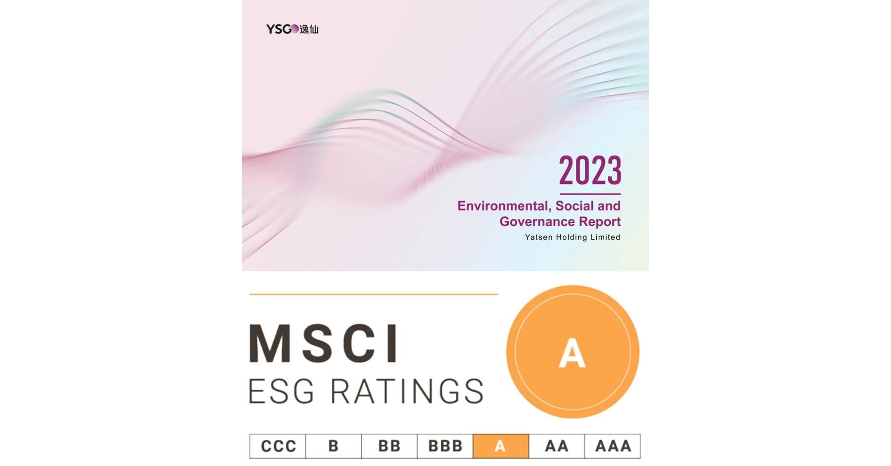 Yatsen Releases 2023 Environmental, Social, and Governance (ESG) Report, Maintains MSCI ESG Rating of A