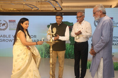 Key dignitaries at the Global Sustainability Alliance Gujarat Edition