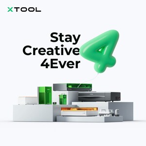 xTool célèbre son 4e anniversaire avec le lancement de la nouvelle P2S et des offres inbattables