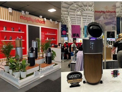 Morphy Richards' ductless portable air conditioner made its debut at IFA 2024 and received the awards.