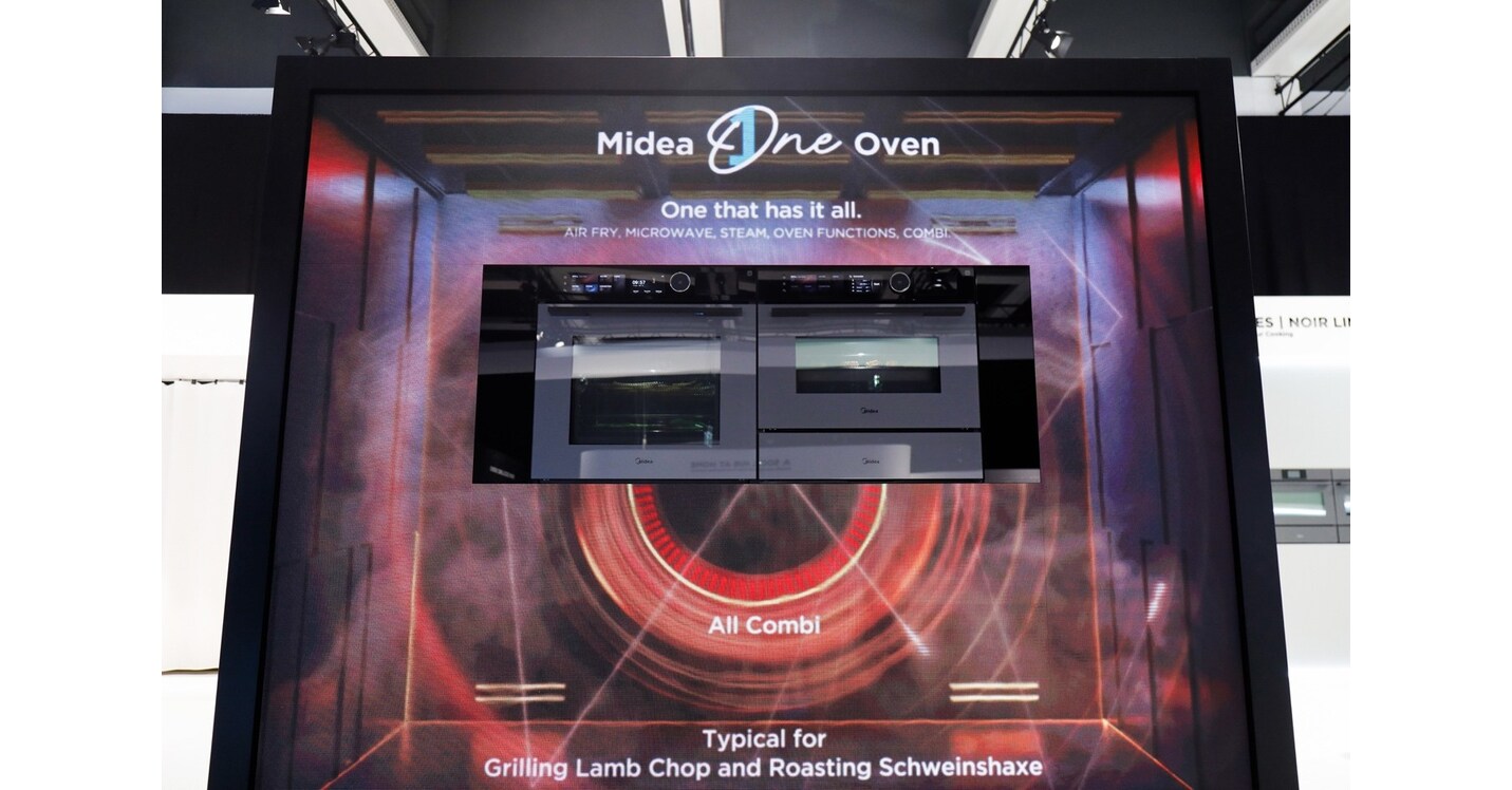 Midea stellt auf der IFA 2024 eine bahnbrechende multifunktionale Einbaubackofen-Serie vor Midea stellt auf der IFA 2024 eine bahnbrechende multifunktionale Einbaubackofen-Serie vor