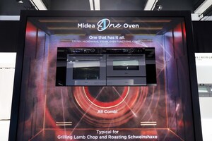 Midea stellt auf der IFA 2024 eine bahnbrechende multifunktionale Einbaubackofen-Serie vor