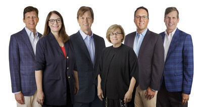 David B. Tucker, Holly Welch Stubbing, Tommy Hunter, Patricia Propst, Brent Beason and Hugh Shannon have joined Oakworth's Central Carolinas Market Board.