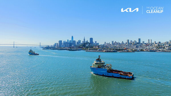 Kia y The Ocean Cleanup celebran los logros de su asociación y trazan el futuro de la limpieza de la Gran Mancha de Basura del Pacífico