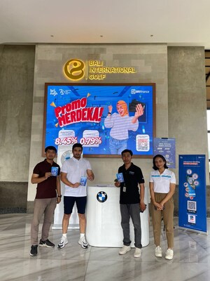 BRI Finance Hadir Membawa Multibrand Mobil di Bali International Golf