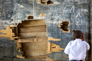 Lorsqu'une école est bombardée, l'espoir meurt