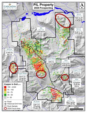 Cascadia Provides Yukon and BC Exploration Update