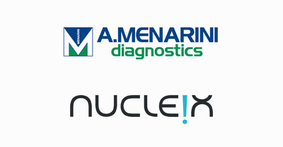 A. Menarini Diagnostics and Nucleix Logos (PRNewsfoto/A. Menarini Diagnostics)