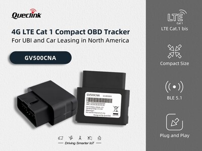 Queclink Introduces New OBD Tracker GV500CNA for UBI and Car Leasing in North America