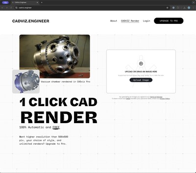 Screenshot of cadviz.engineer