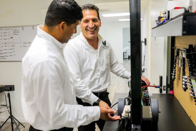 SCORE client Chris Rourk worked with a SCORE mentor to launch his manufacturing business VOLTA ion in Miami, Fla.