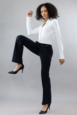 Sustainable womenswear brand expands its product offerings with timeless and versatile pant