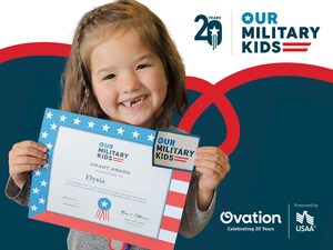 Our Military Kids Celebrates 20 Years with Ovation to Military Families