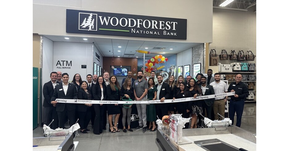 WOODFOREST NATIONAL BANK OPENS ITS 6TH H-E-B RETAIL BRANCH