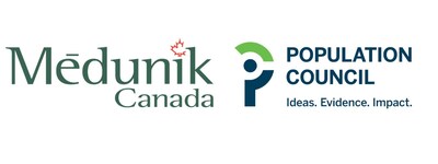 Médunik Canada and the Population Council logos (CNW Group/Médunik Canada)