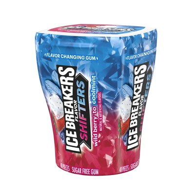 The new Ice Breakers Flavor Shifters flavor-changing gum, available now at retailers nationwide.