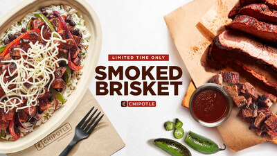 Chipotle’s Mexican-inspired, tender Smoked Brisket returns to the menu after three years.