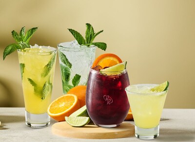 Crafted by hand, enjoyed by you. Red Robin’s new menu also offers a variety of hand-crafted libations including Passion Fruit Mojito, Classic Mojito and Sangria Roja. Dine-in only. Must be 21 years of age or older to purchase or consume alcohol.