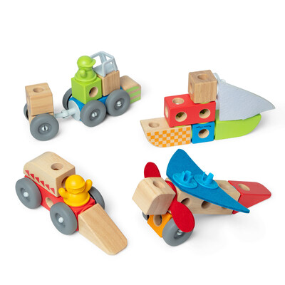 Melissa & Doug Introduces Blockables™, a New Collection of Wooden Snap-and-Play Building Blocks, in Time for the Holiday Season