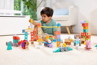 Melissa & Doug Introduces Blockables™, a New Collection of Wooden Snap-and-Play Building Blocks, in Time for the Holiday Season