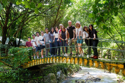 Team Humble immersing in nature at Masungi Georeserve during their recent team building outing, August 2024.