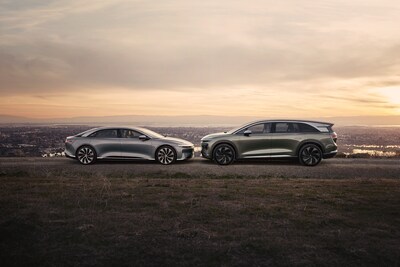 Lucid Air and Lucid Gravity