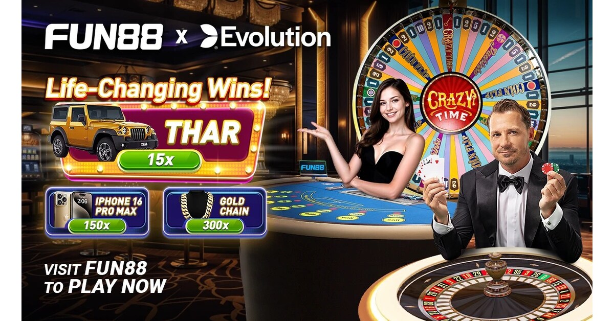 Fun88 Launches ‘Fun88 x Evolution: Life-Changing Wins’ Promotion