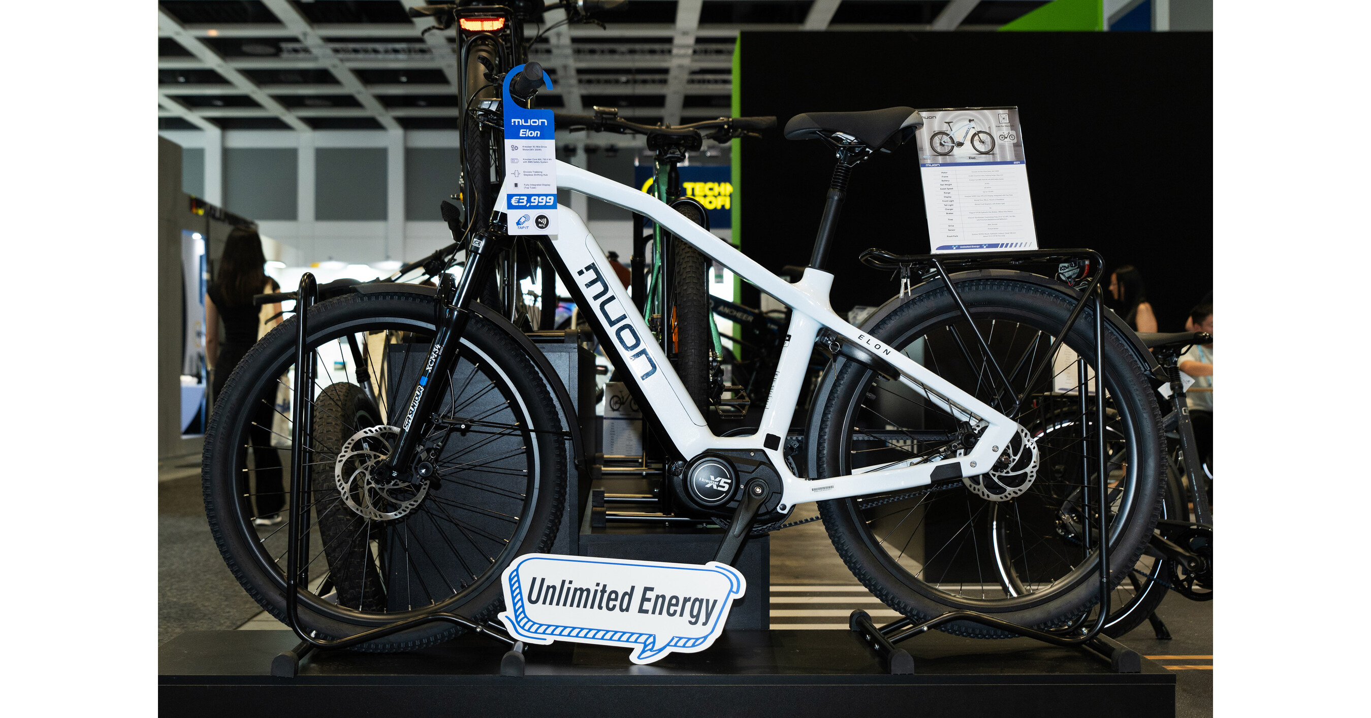 Muon pr&auml;sentiert auf der IFA 2024 E-Bikes sowie intelligente Technologien der n&auml;chsten Generation und f&uuml;hrt damit die Zukunft der gr&uuml;nen Mobilit&auml;t an