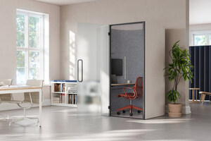 Herman Miller introduces Bay Work Pod to create inclusive spaces for focused work and video conferencing in office settings