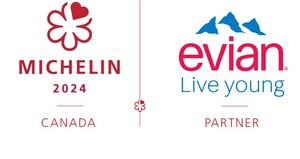 Raise your glasses! evian® debuts a two-year partnership with MICHELIN Guide to further elevate the dining experience in Canada