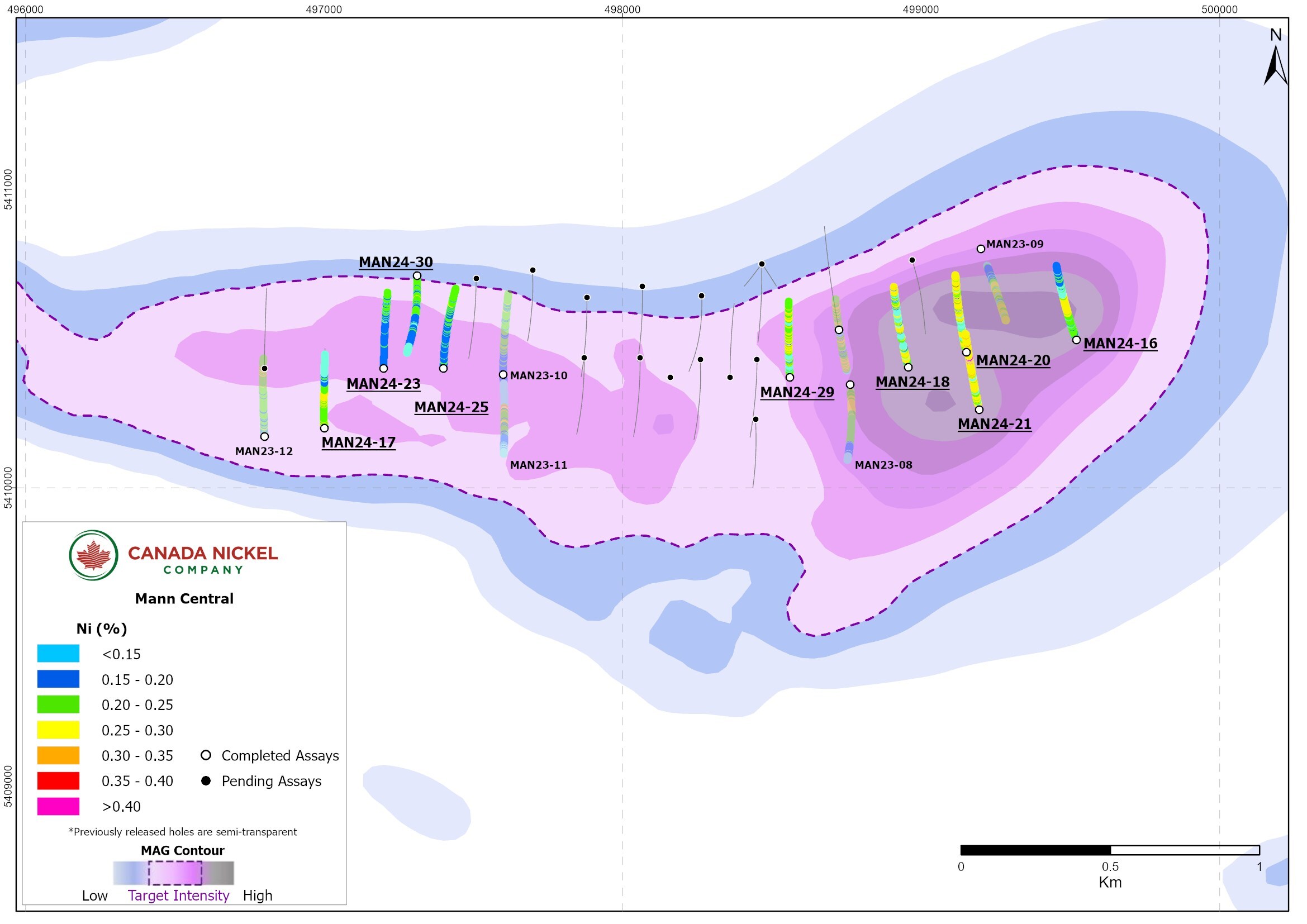 Figure 3 – Mann Central (CNW Group/Canada Nickel Company Inc.)