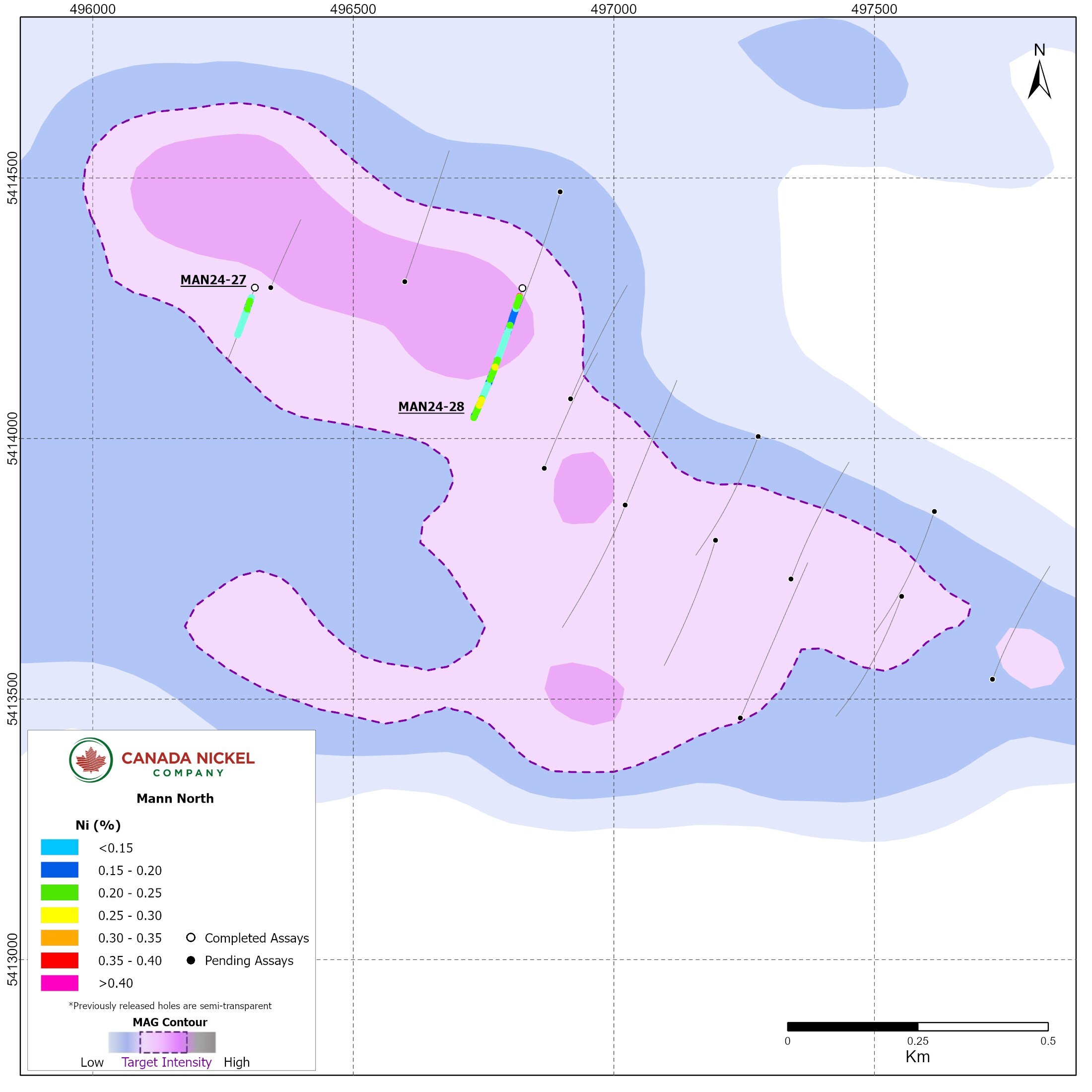 Figure 4 – Mann North (CNW Group/Canada Nickel Company Inc.)