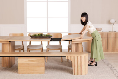 Transformer Table x Marie Kondo collaboration! (CNW Group/Transformer Table)
