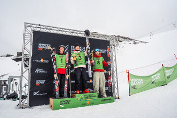 Monster Energy’s Brendan Mackay Claims First Place in Men’s Freeski Halfpipe at Winter Games NZ FIS World Cup in New Zealand