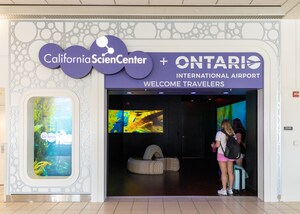 Ontario International Airport, California Science Center open new immersive space in Terminal 4