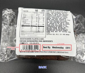 INNOVATION BAKERS, LLC ISSUES ALLERGY ALERT ON UNDECLARED WALNUT IN 7-ELEVEN FUDGE BROWNIE DISTRIBUTED IN SOUTHERN CALIFORNIA