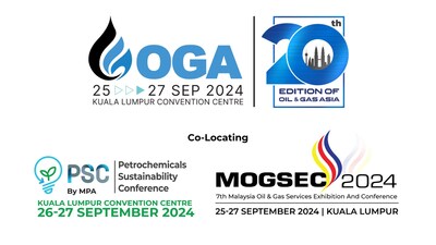 Logo - Oil & Gas Asia (OGA) - Celebrate 20th Editions Excellence with us.